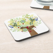 Bloem Onderzetter (Linkerzijde)