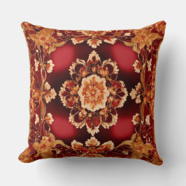 Bloem ontwerp gedrukt kussen met mooie ambacht