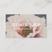 Bloem ontwerp winkel visitekaartje (Voorkant)