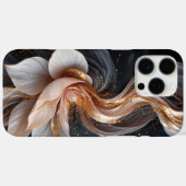 bloem op grijs Case-Mate iPhone case (Achterkant (horizontaal))