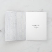 bloem op rode polka stik dank u kaart (Binnen)