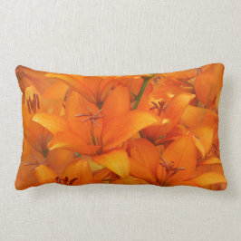 Bloem Oranje Lily Garden Fotospoelen Kussen