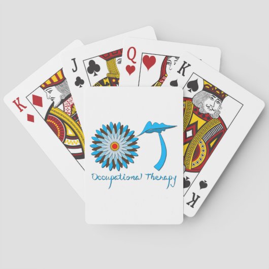 Bloem OT producten Pokerkaarten (Achterkant)