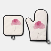 Bloem Ovenwant & Pannenlap Set (Voorkant)