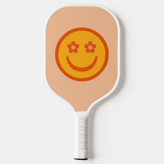 Bloem Oyes Happy Face Pickleball Paddle (Achterkant)