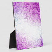 Bloem - Paars gebied Fotoplaat (Zijkant)