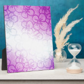 Bloem - Paars gebied Fotoplaat (Zijkant)