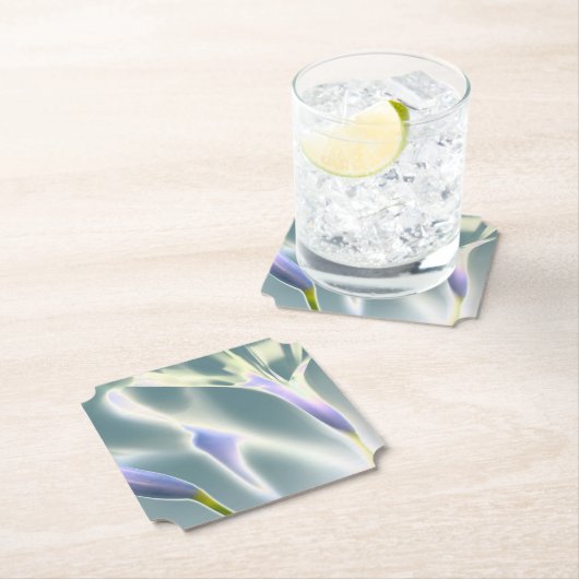 Bloem Papier Onderzetter Glanzend (Insitu)