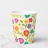 Bloem Papieren Bekers (Achterkant)
