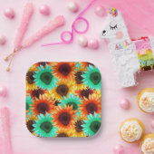 Bloem Papieren bord (Feest)
