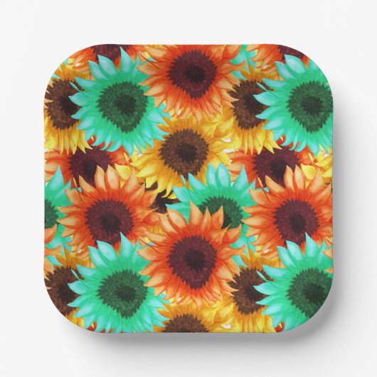 Bloem Papieren bord (Voorkant)