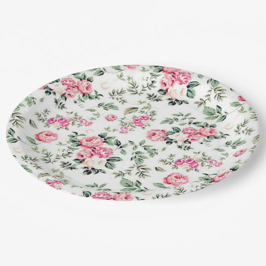 Bloem Papieren Bordje (Gekanteld)