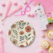 Bloem Papieren Bordje (Feest)