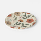 Bloem Papieren Bordje (Gekanteld)