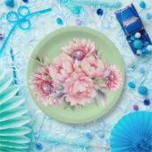 Bloem Papieren Bordje (Feest)