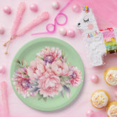 Bloem Papieren Bordje (Feest)