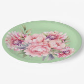Bloem Papieren Bordje (Gekanteld)