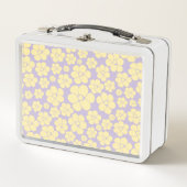 Bloem - Pastel - Geel en Paars (Voorkant)