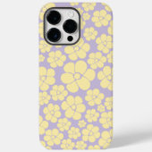 Bloem - Pastel - Geel en Paars Case-Mate iPhone Case (Achterkant)