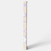 Bloem - Pastel Roze, Geel en Paars Samsung Galaxy Hoesje (Linkerkant)