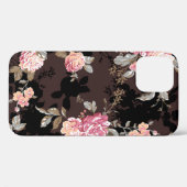 bloem patroon ontwerp textiel illustratiepatroon, Case-Mate iPhone case (Achterkant (horizontaal))