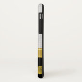 Bloem Patroon Stippen Patroon Case-Mate iPhone Case (Achterkant/links)