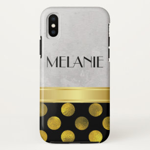 Bloem Patroon Stippen Patroon Case-Mate iPhone Case