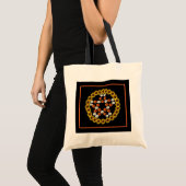 Bloem Pentacle Canvass Bag Tote Bag (Voorkant (product))