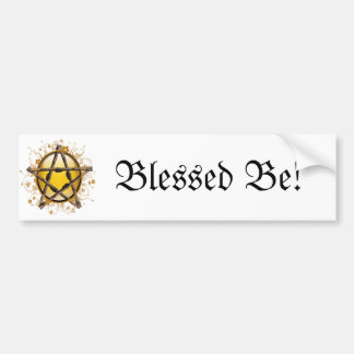 Bloem Pentagram Bumpersticker