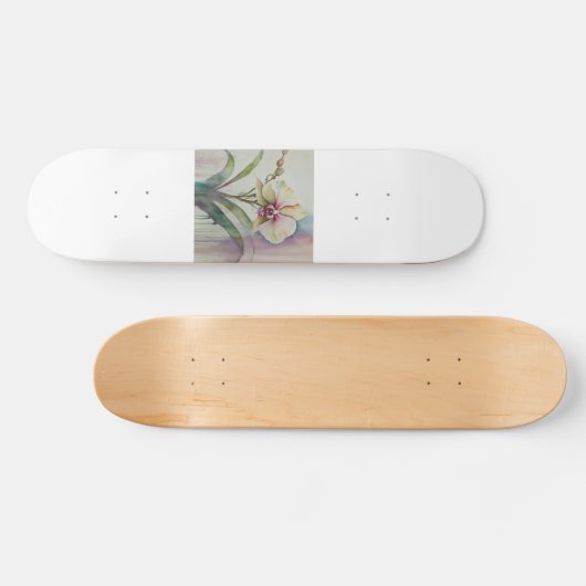 bloem persoonlijk skateboard (Horizontaal)