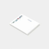 Bloem Persoonlijke Post-it Notities Post-it® Notes (Schuin)
