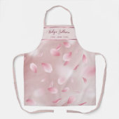 Bloem Petals Faux Folie Schort (Voorkant)