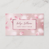 Bloem Petals Faux Folie visitekaartje (Voorkant)