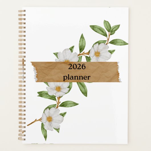 bloem planner (Voorkant)