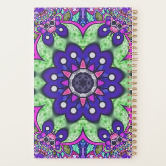 bloem planner (Achterkant)