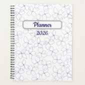 Bloem Planner – Elegante Bloem-Thema (Voorkant)