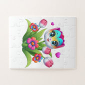 🌸🪴Bloem Plant– Kalm Botanisch Natuur Puzzel (Horizontaal)