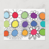 Bloem Pop Briefkaart (Voorkant)