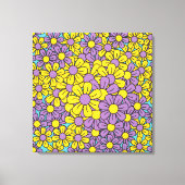 Bloem Pop Canvas Afdruk (Voorkant)