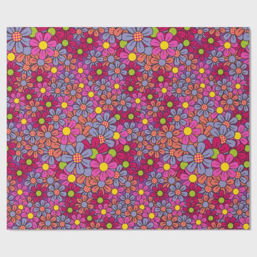 Bloem Pop! Nummer 3 Cadeaupapier (Vlak)