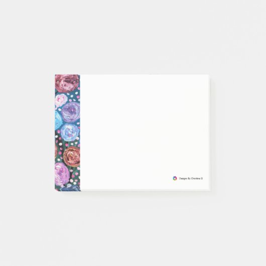 Bloem Pop Post-it® Notes (Voorkant)