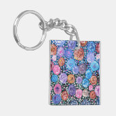 Bloem Pop Sleutelhanger (Voorkant Links)