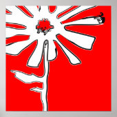 bloem poster (Voorkant)