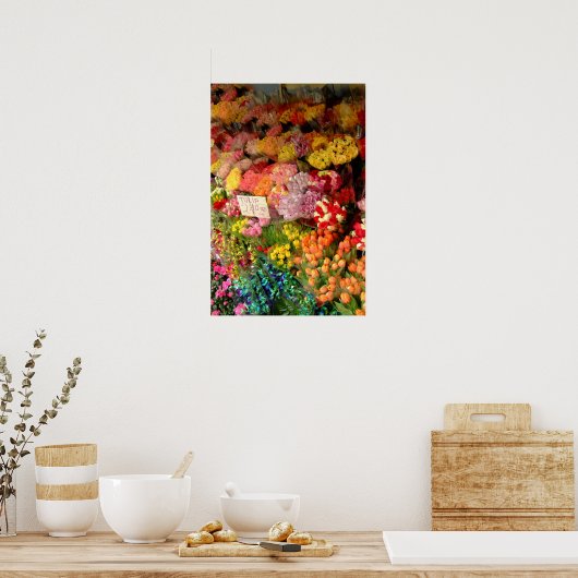 Bloem Poster (Keuken)