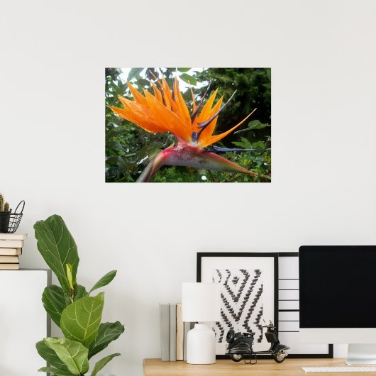 Bloem poster (Thuiskantoor)