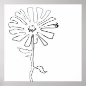 bloem poster (Voorkant)