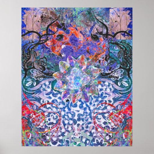 bloem poster (Voorkant)