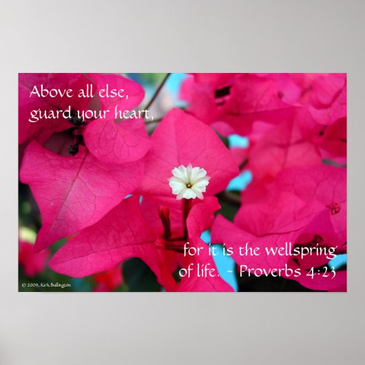 Bloem Poster (Voorkant)