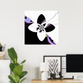 bloem poster (Thuiskantoor)