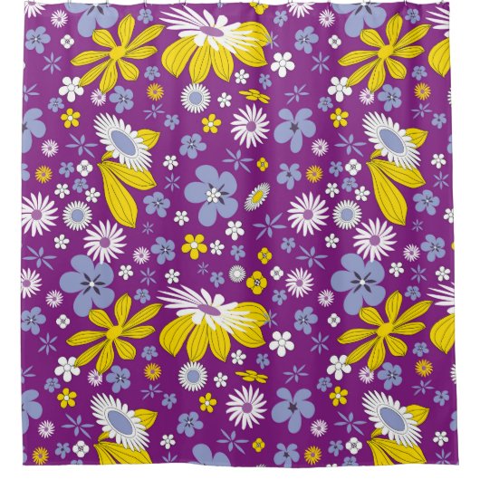 bloem power douche gordijn (Voorkant)